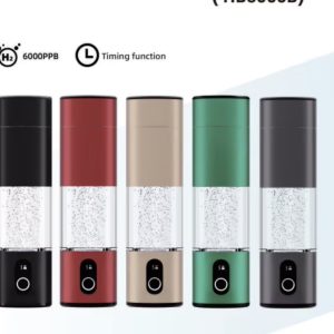 BidoH2, Hydrogenated Water Bottle, Generating Hydrogen as Anti-oxidant in water, Can be also connected to plastic bottled water
