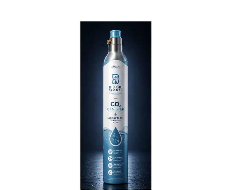 Bido-CO2-E, Empty CO2 Gas Cylinder.